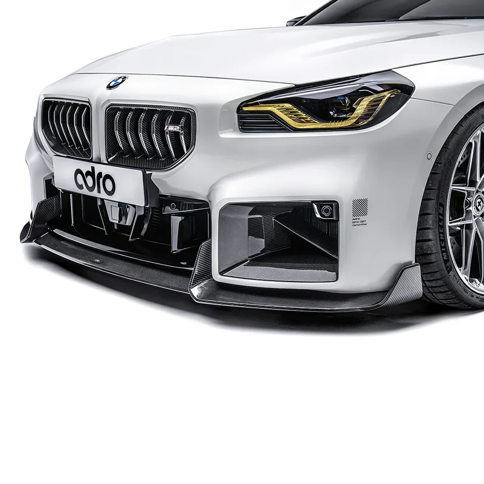 BMW G87 M2 PREPREG FRONT LIP (STOCK BUMPER) - Image 2
